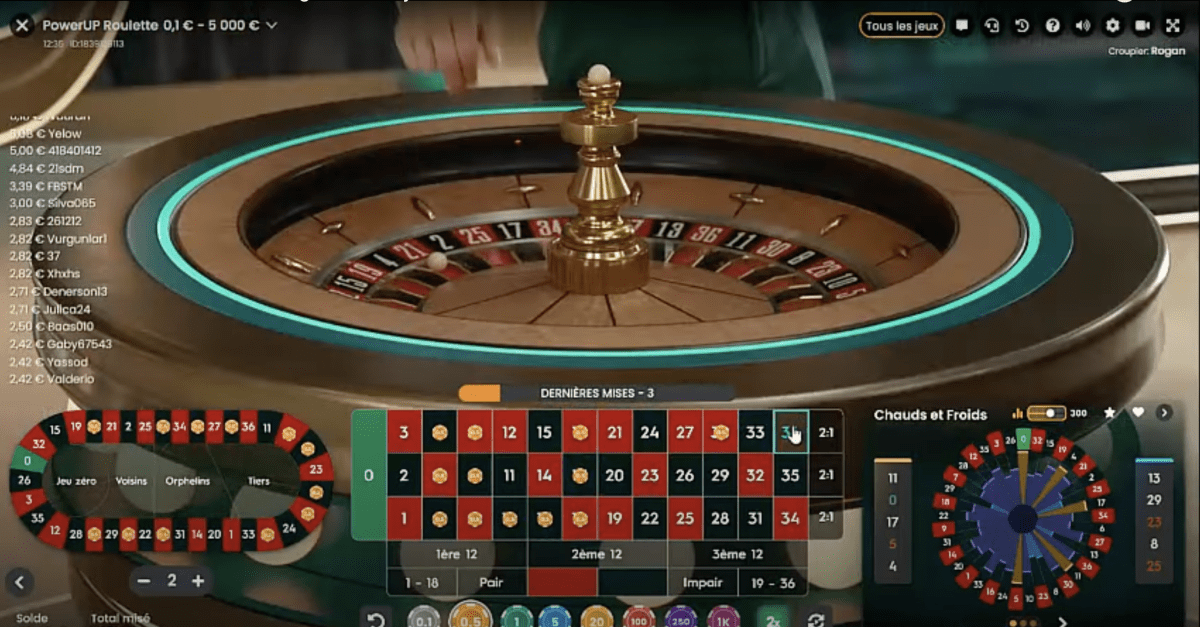 PowerUP Roulette Rules and Gameplay